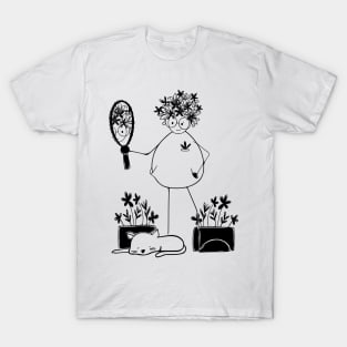 Self Love minimalist line art T-Shirt